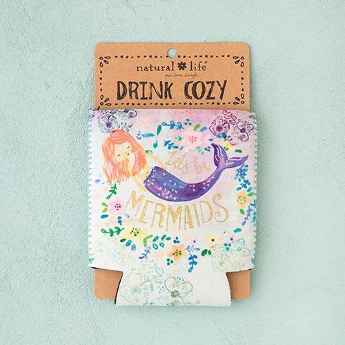 Drink Cozy Can Neoprene Mermaids - Tigerlily Gift Store