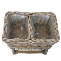 Rattan Basket Planter