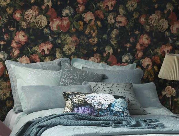 FLORENTINA Euro pillowcase Set Mist - Tigerlily Gift Store