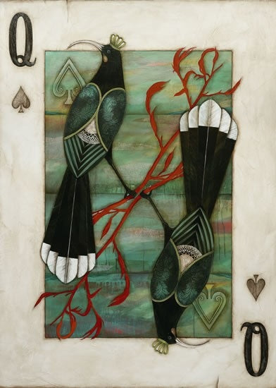 Huia Queen A3 Art Print