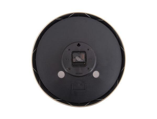 Karlsson Dots & Batons black Clock