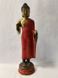 Red Standing Buddha