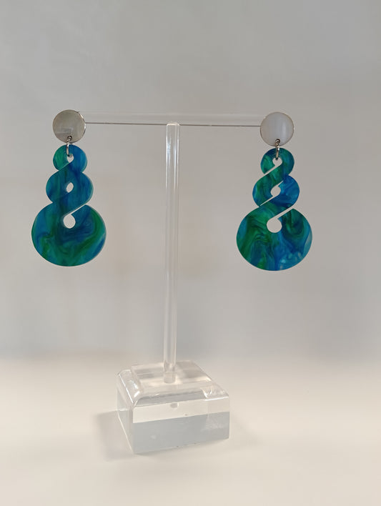 Pikorua Turquoise Earrings