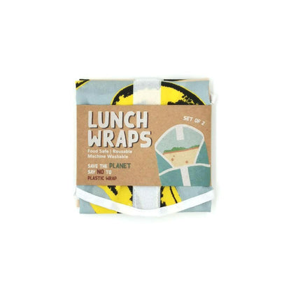 Pop Art Banana Lunch Wrap