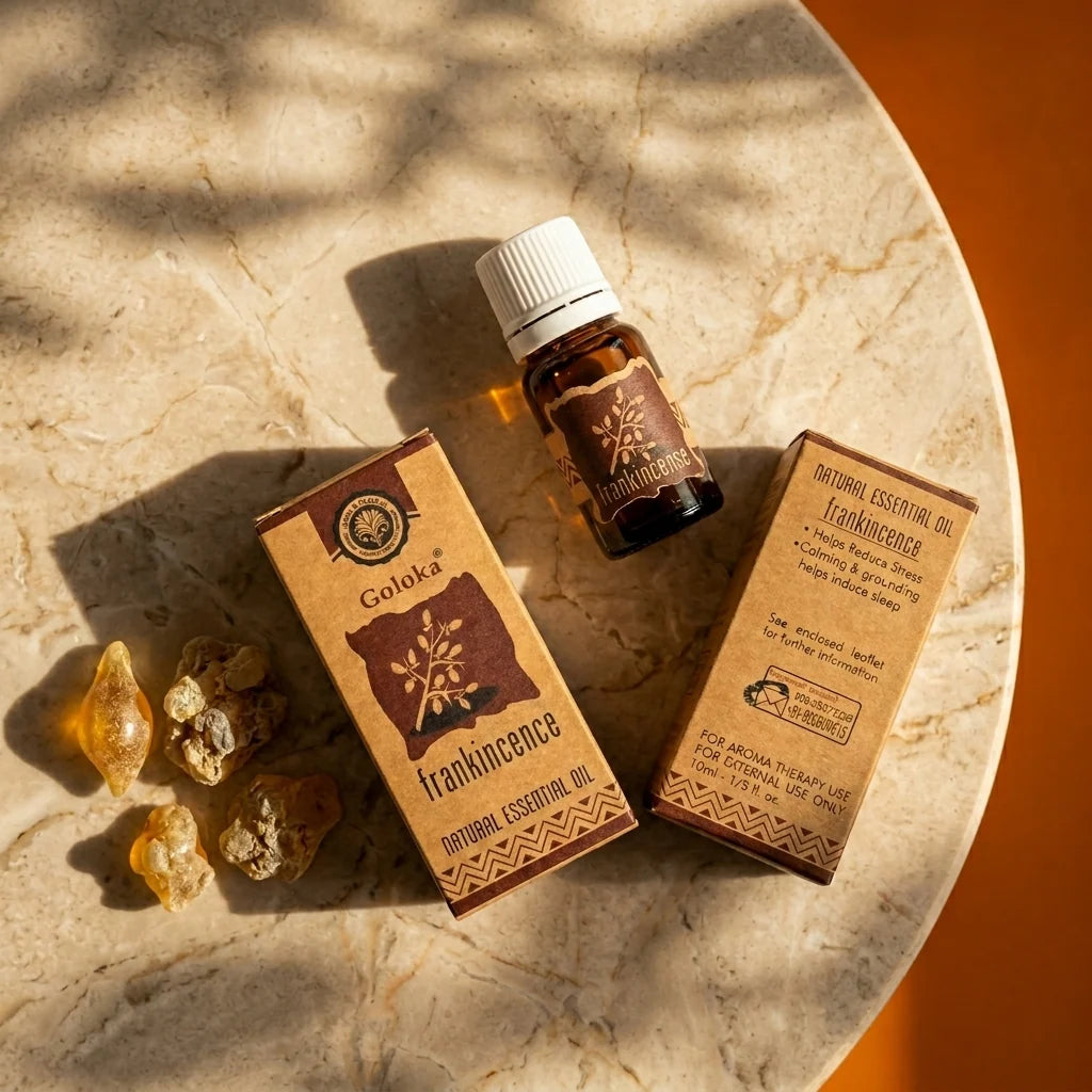 Goloka Frankincense Essential Oil 10 ml Pack