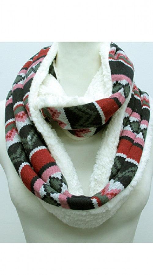 Red Aztec Snood