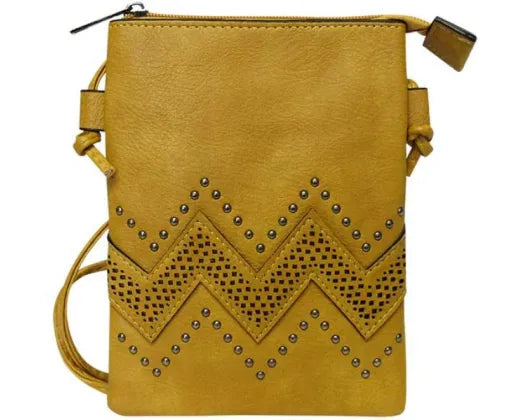 Shoulder Bag PearlWave Mustard