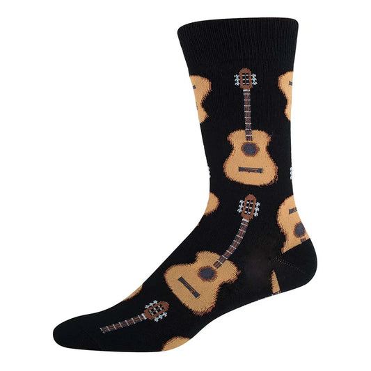 Acoustic Guitar - Men's Crew Sock