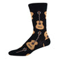 Acoustic Guitar - Men's Crew Sock