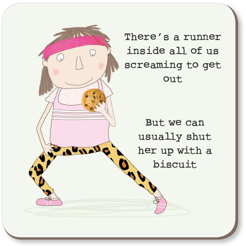 Rosie Made A Thing - Runner Biscuit - Coaster