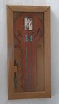 21st Key with Square Photo Frame