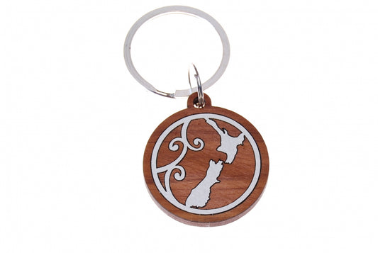 Icon Rimu Map Keyring