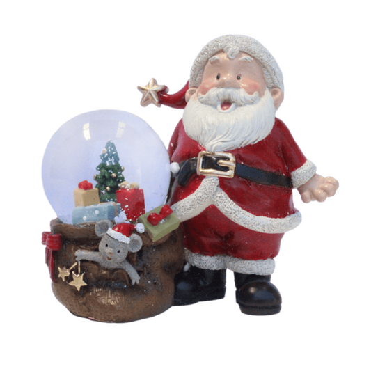 Santa with Mini Waterball in Sack