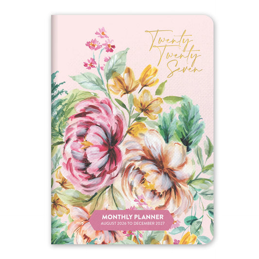2027 Bella Flora Monthly Pocket Planner