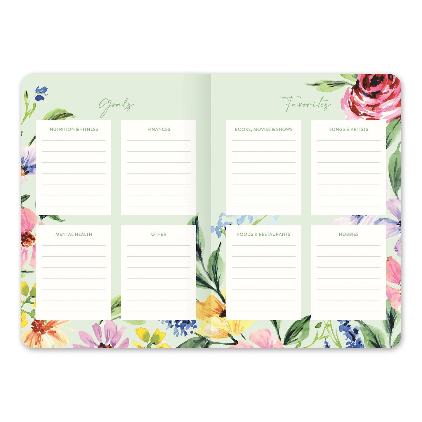 2027 Bella Flora Monthly Pocket Planner