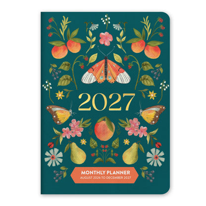 2027 Fruit & Flora Monthly Pocket Planner