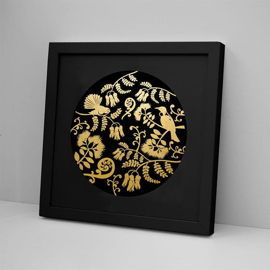 NZ Design Foil Print