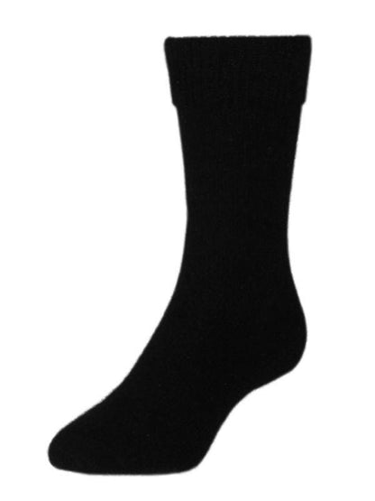 Possum Merino Dress Socks Black