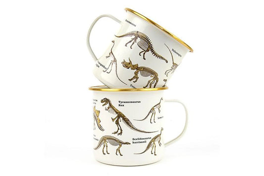Dinosaur Enamel Mug