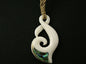 Twist Bone & Paua Pendant