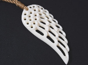 Angel-wing Bone Pendant