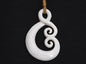 Twist & Koru Bone Pendant