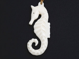 Sea Horse Bone pendant