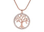 Tree Of Life Rhinestone Pendant