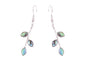 Paua Shell Leaves Earrings