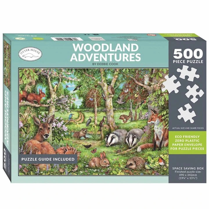 Woodland Adventures 500 Piece Jigsaw Puzzle