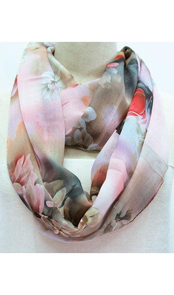 Floral Snood Scarf