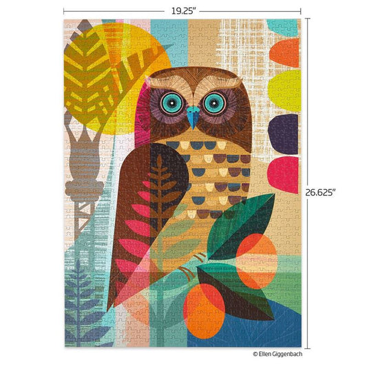 WerkShoppe - Ruru Owl 1000 Pce - Puzzle