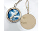 3D NZ map ornament