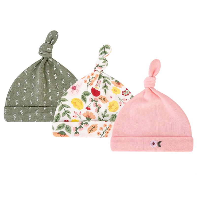 Knotted Beanie - 3 Piece Set