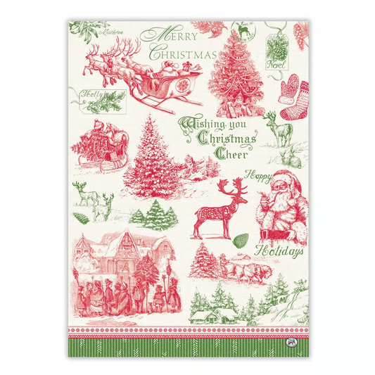 Christmastime Tea Towel