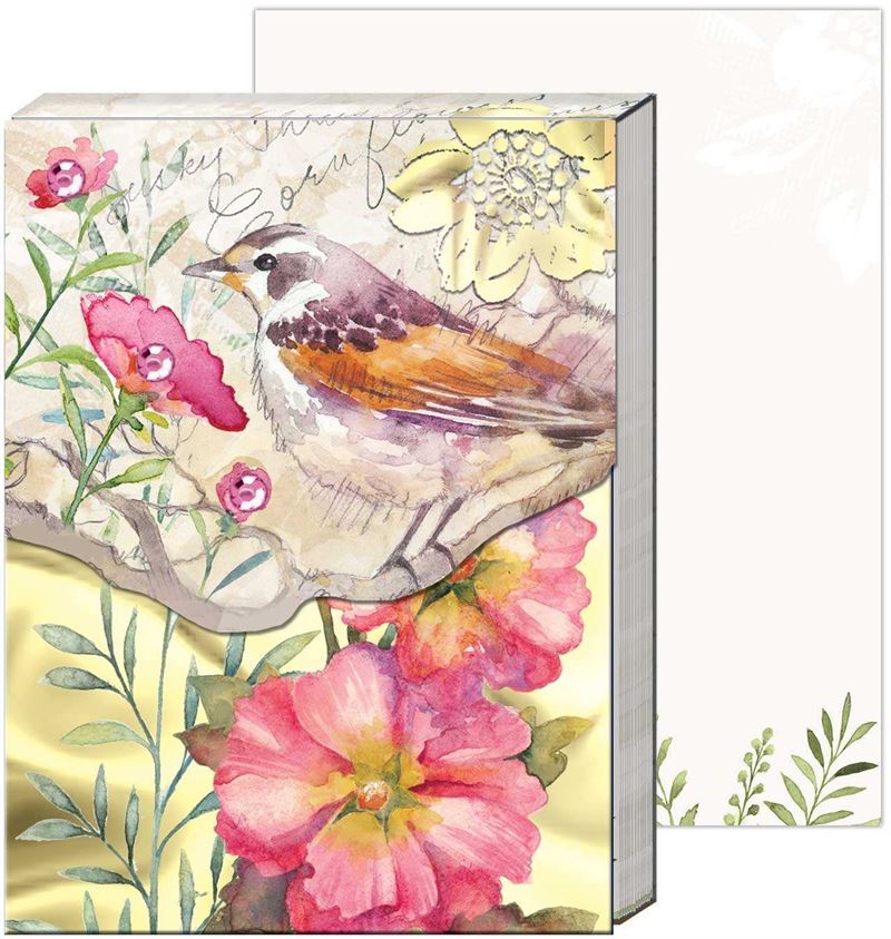Bird On Branch - Pocket Notepad