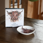 highland Cow Trinket Dish