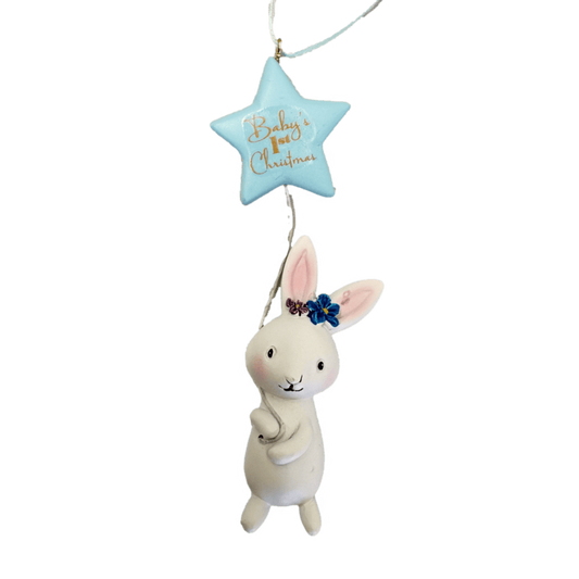 Rabbit With Star Balloon