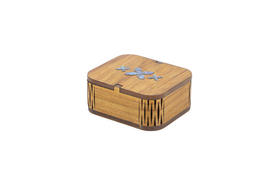 Frangipani Box In Natural Paua