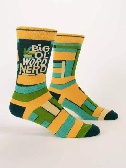 Men's Socks -Big Ol' Word Nerd