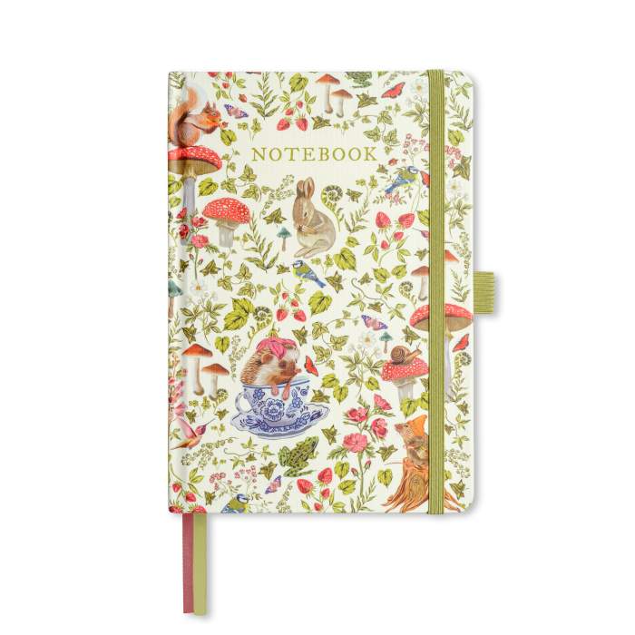 Woodlanders Tale & Ivy Notebook