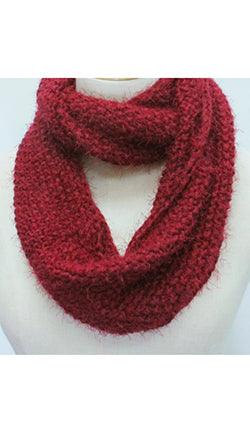 Red Knit Snood