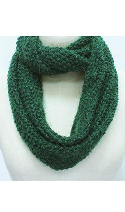 Green Knit Snood