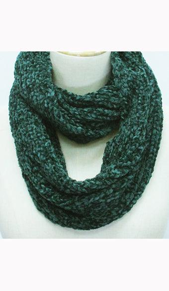 Green Knitted Snood