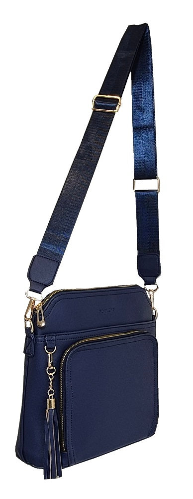 Navy Stylish Crossbody