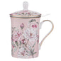 Raspberry Rose Infuser Mug