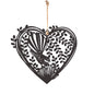 Metal Hanging Heart: Fantail