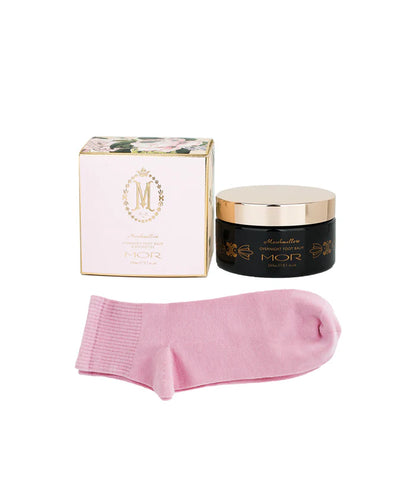 Marshmallow Spa Overnight Foot Balm With Sockettes