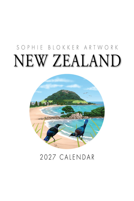 2027 Sophie Blokker Art Wall Calendar