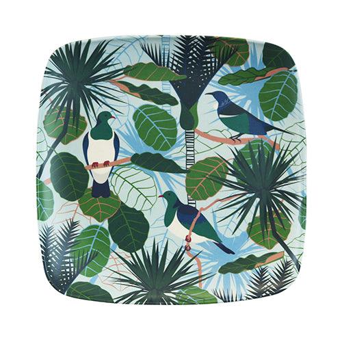 Bird Song Bamboo Plate